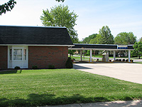 Drive-up of First National Bank